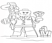 Printable lego lex coloring pages