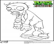 Printable  suit zombie coloring pages plants vs zombies coloring pages