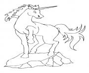 Printable Shadhavar unicorn coloring pages