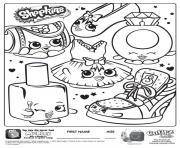 Shopkins Coloring Pages Free Printable World