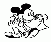 Printable mickey mouse as a vampire disney halloween coloring pages
