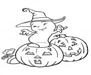 Printable Pumpkin printable Dance disney halloween coloring pages