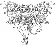 Printable believix stella winx club coloring pages