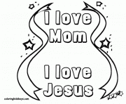 Jesus Coloring Pages Free Printable Love Mom