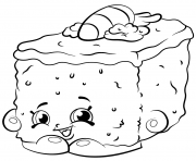 Printable Bakery Carrie Carrot Cake shopkins season 2 coloring pages