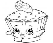 Printable Exclusive Colouring Pages Cupcake Chic shopkins season 2 coloring pages