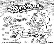 Printable jessicake shopkins shoppies coloring pages