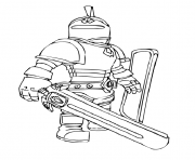 Printable roblox knight coloring pages