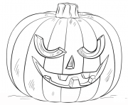 Printable jack o lantern halloween coloring pages