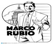 Printable marco rubio coloring pages