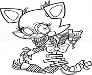 Printable freddy s at five nights 2 fnaf coloring pages