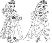 Printable Ever After High 4 coloring pages