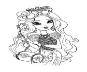 Printable Ever After High dolls 7 coloring pages