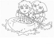 Printable dora and diego s for kids c39c coloring pages