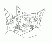Printable totally spies party coloring pages