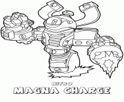 Printable skylanders swap force tech first edition nitro magna charge coloring pages