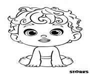 Printable The Baby from Storks Movie coloring pages