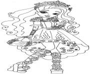 Printable Spring Unsprung cedar wood ever after high coloring pages