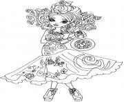 Printable Briar Beauty Way Too Wonderland Ever After High coloring pages