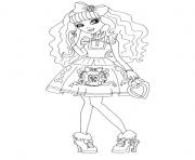 Printable Blondie Locks Ever After High coloring pages