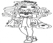 Printable Darling Charming Ever After High coloring pages