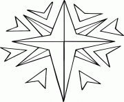 Printable Free Christmas Stars coloring pages