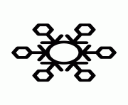 Printable snowflake silhouette 27 coloring pages