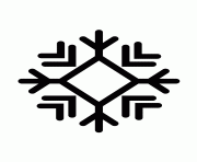 Printable snowflake silhouette 992 coloring pages