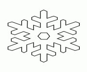 Printable snowflake stencil coloring pages
