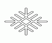 Printable snowflake stencil 15 coloring pages