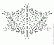 Printable snowflake template pattern coloring pages
