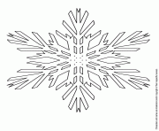 Printable special snowflake coloring pages