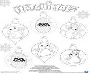 Printable Hatchy hatchimals penguala draggles coloring pages