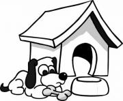 Printable hungry dog  free48e8 coloring pages