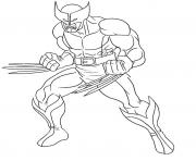 Printable marvel xmen for kids wolverine angry3e1e coloring pages