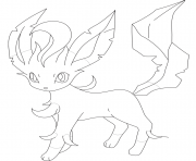 EEVEE Coloring Pages Color Online Free Printable