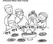 Printable chinese new year s feaste1da coloring pages