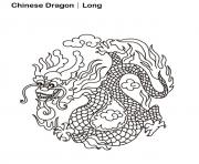 Printable chinese new year dragon  free250f coloring pages
