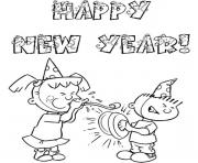 Printable Free Happy New Year Colouring Pages For Kids coloring pages
