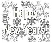 Printable Printable New Years coloring pages