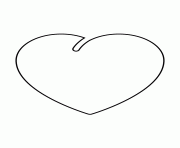 Printable heart stencil 889 coloring pages