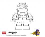 Printable BarbGor Lego Batman Movie coloring pages