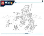 Printable Lego NEXO KNIGHTS products 6 coloring pages