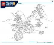 Printable Lego Nexo Knights file page2 coloring pages
