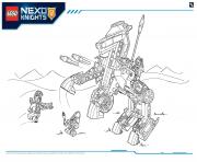 Printable Lego Nexo Knights file page3 coloring pages