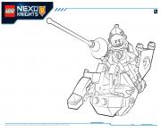Printable Lego Nexo Knights Lance 1 coloring pages