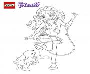 LEGO FRIENDS Coloring Pages Color Online Free Printable