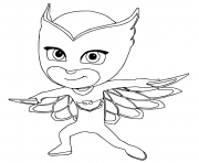 Printable Owlette coloring pages