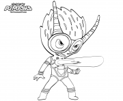 Printable PJ Maskss Exclusive Villain Firefly coloring pages