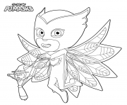 PJ Masks Ready To Fight Coloring Pages Printable